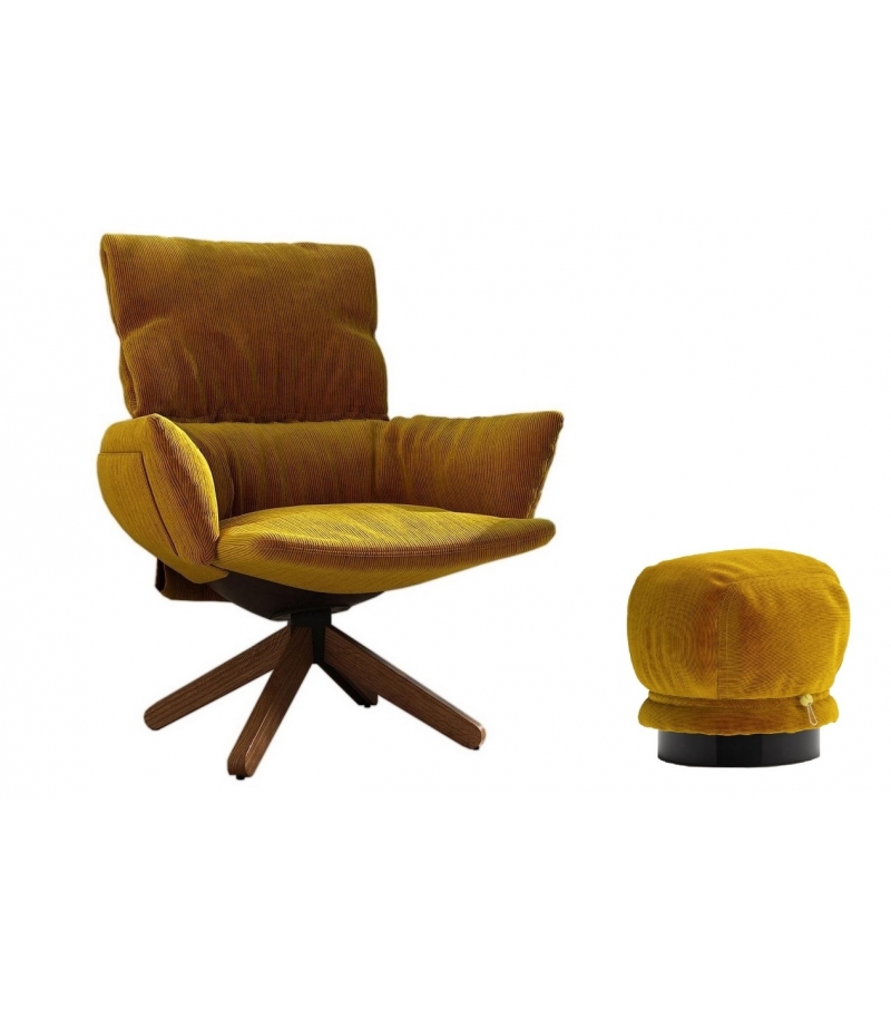 Prêt pour l'expédition - Lud'o Lounge Cappellini Fauteuil