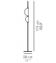 Superluna Oluce Floor Lamp