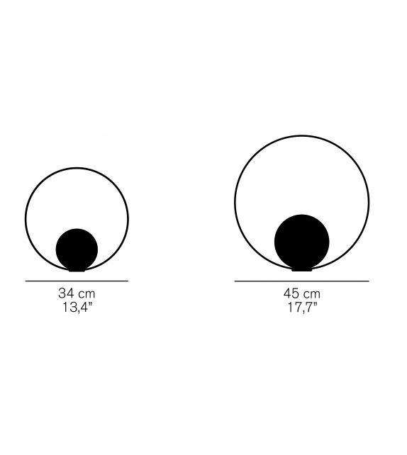 Siro Lampe De Table Oluce