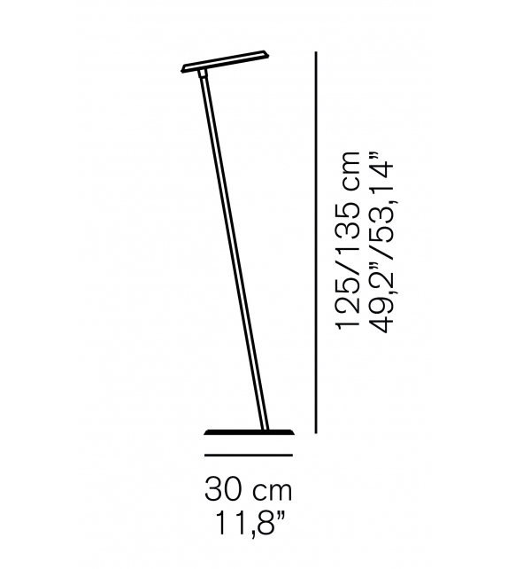 Alba Stehleuchte Oluce