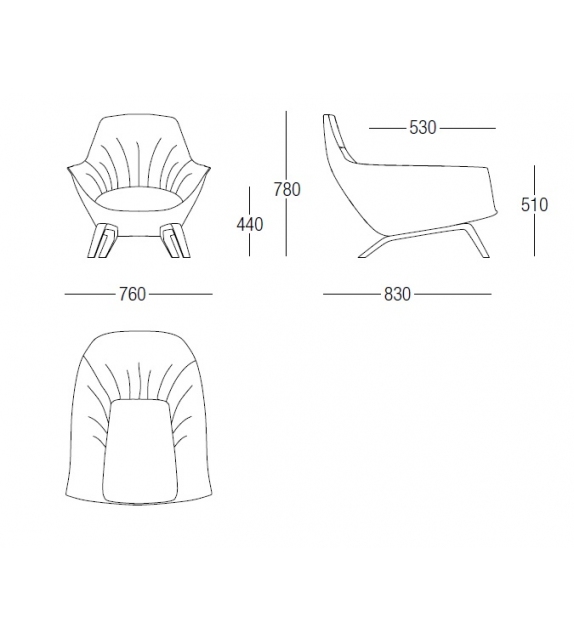 Florentia Armchair MisuraEmme