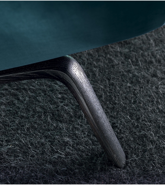 Ermes MisuraEmme Armchair with Wooden Base