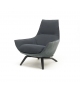 Ermes MisuraEmme Armchair with Wooden Base
