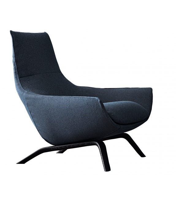 Ermes MisuraEmme Fauteuil avec Base en Bois