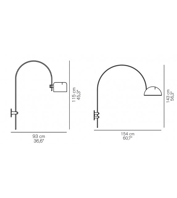 Coupè Arc Floor Lamp Oluce