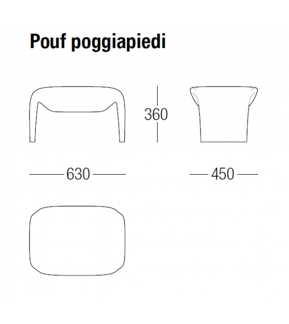 Ermes MisuraEmme Fauteuil avec Base de Métal
