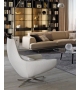 Ermes MisuraEmme Armchair with Metal Base