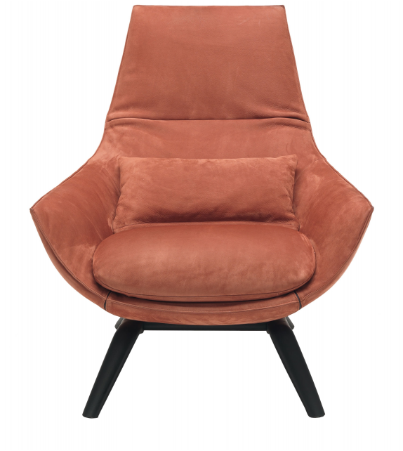 Ermes MisuraEmme Armchair with Wooden Base