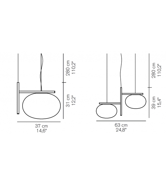 Alba Wall Lamp Oluce