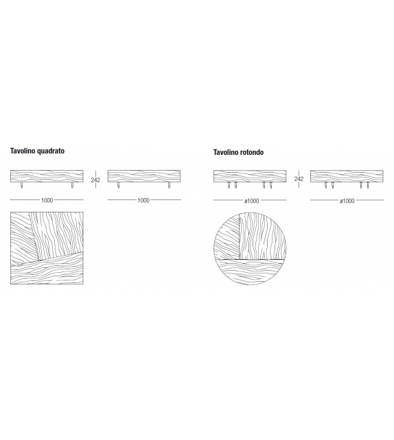 Gemini MisuraEmme Table Basse