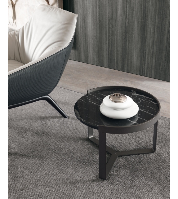 Ring MisuraEmme Coffee Table with Glass Top