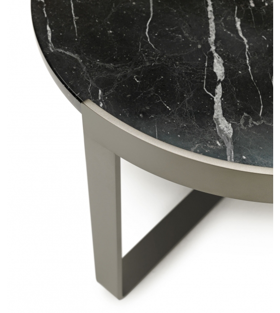 Ring MisuraEmme Couchtisch mit Glasplatte