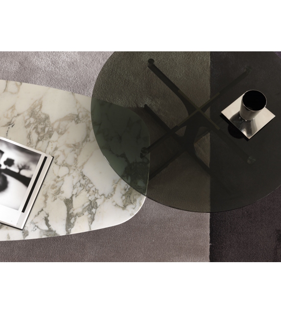 Janus MisuraEmme Coffee Table with Glass Top