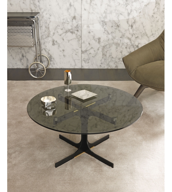 Janus MisuraEmme Coffee Table with Glass Top