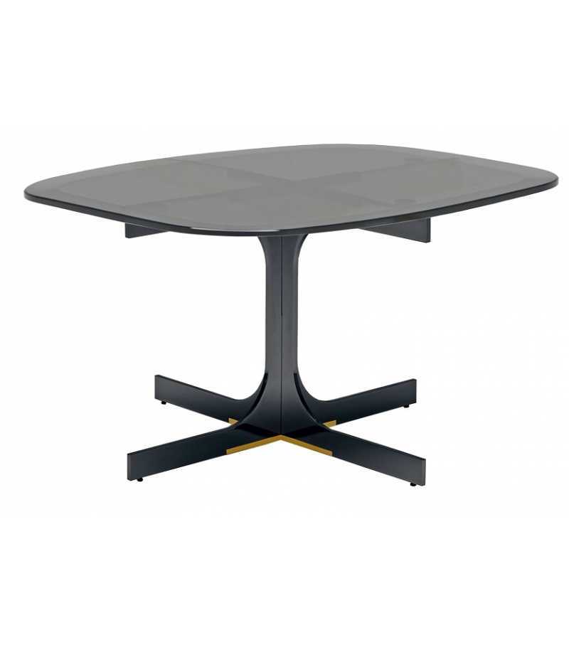 Janus MisuraEmme Couchtisch mit Glasplatte