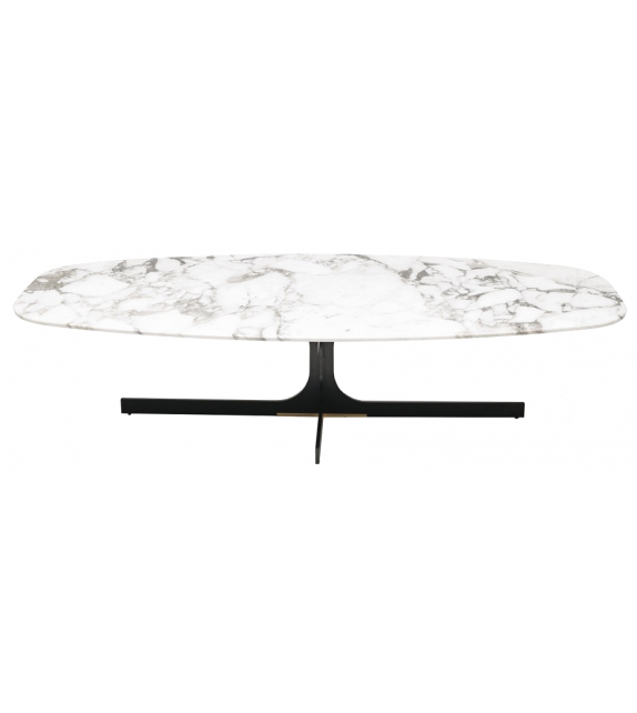 Janus MisuraEmme Table Basse avec Plateau en Marbre