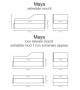 Maya Mod. 8 Twils Cama Individual