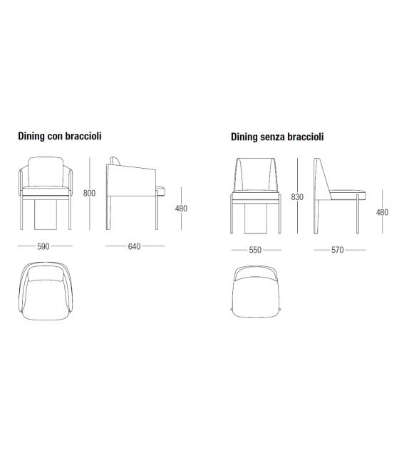 Virgin Chair MisuraEmme