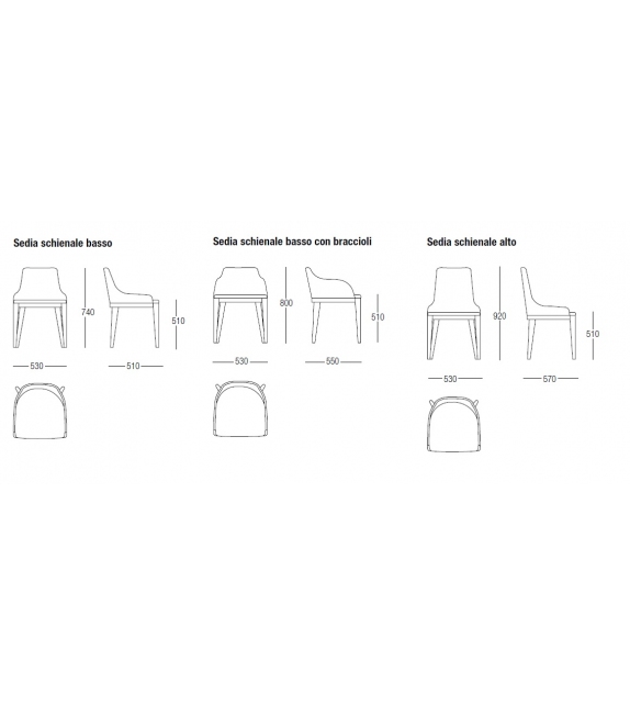 Cleò Chair MisuraEmme