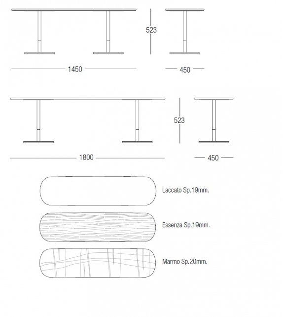 Stiletto MisuraEmme Consola