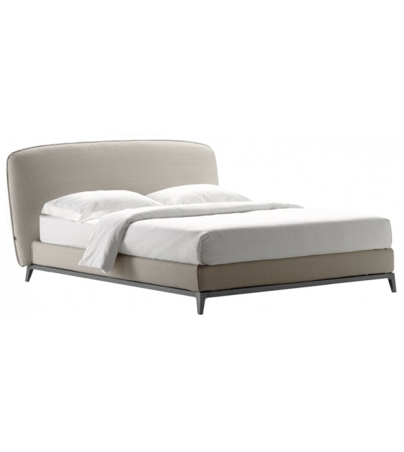 Olivier verflochtenem Leder Flou Bett