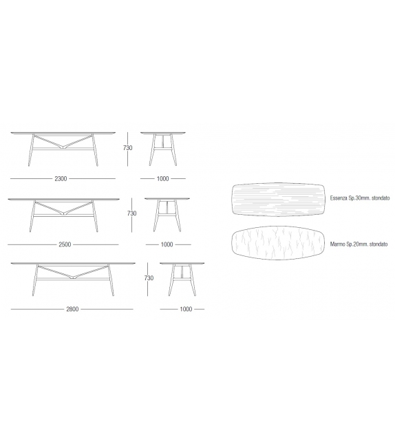 Gaudì MisuraEmme Table