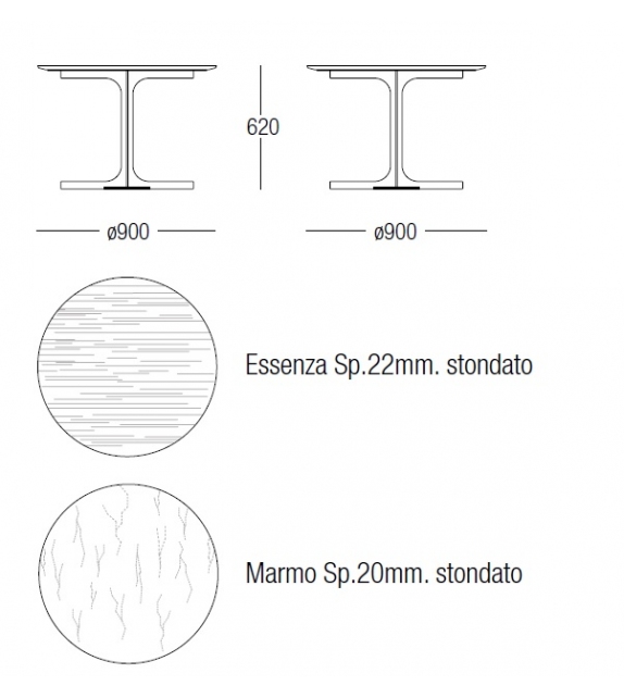 Janus Lounge Table MisuraEmme