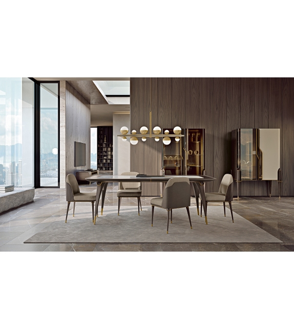 Melting Light Leder Turri Vitrine