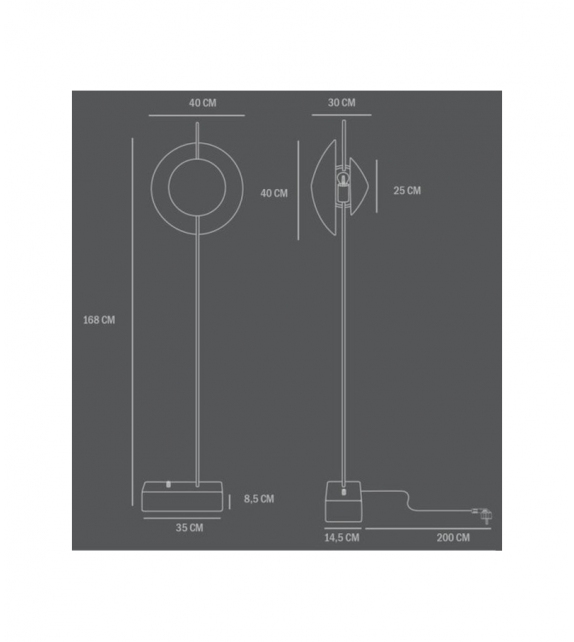 Dawn 101 Copenhagen Floor Lamp