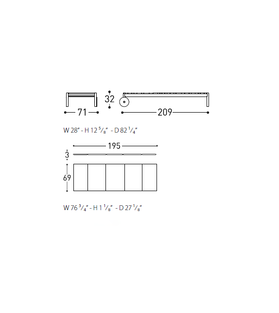 Barcode Varaschin Sonnenliege