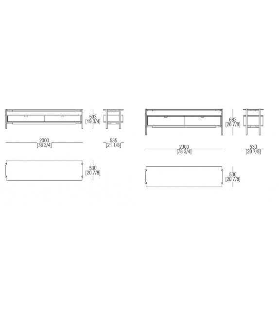 Sideboard Eros MisuraEmme