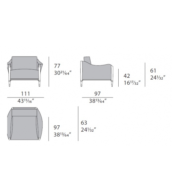Melting Light Turri Fauteuil