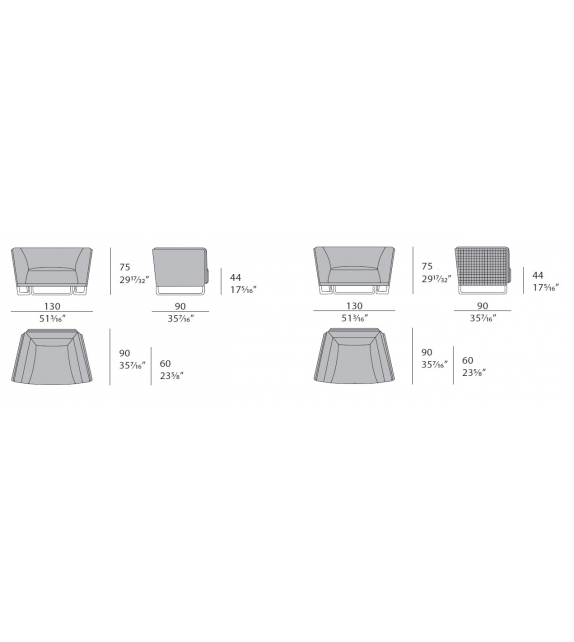 Milano Turri Armchair