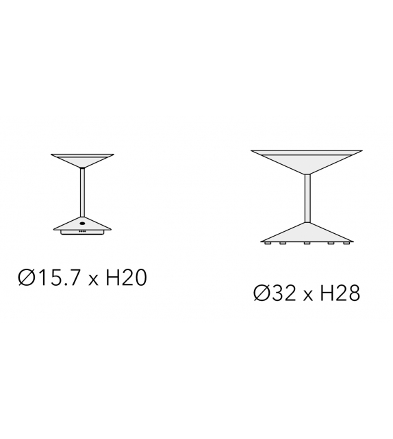 Narciso Penta Table Lamp