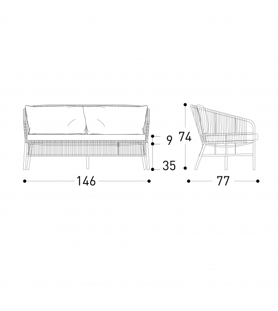 Varaschin Cricket Sofa