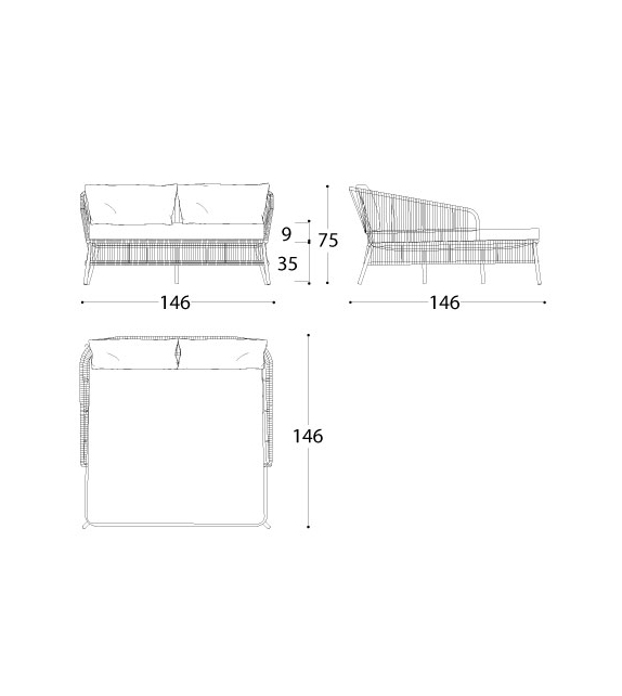 Cricket Daybed Varaschin