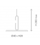 Clip Penta Suspension Lamp