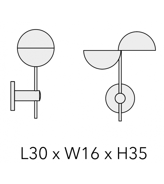 Elisabeth Penta Wall Lamp