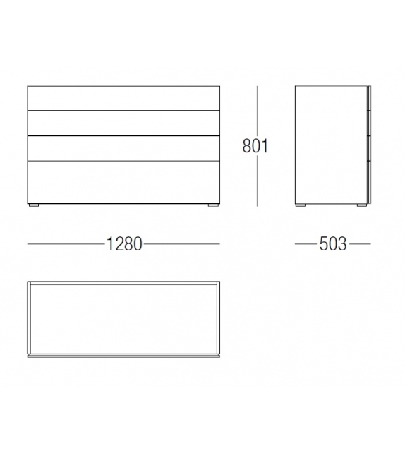 Cube MisuraEmme Cajonera