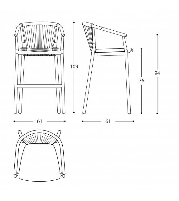 Smart Varaschin Hocker