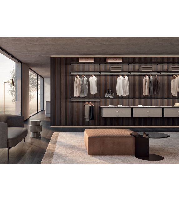 Palo Alto Wall MisuraEmme Walk-in Closet