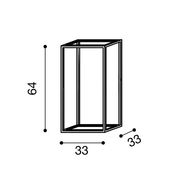 Set Twils Small Bookcase