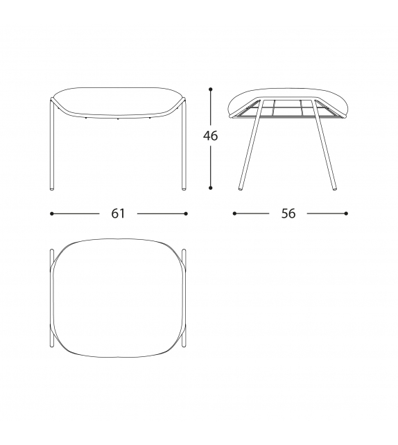Varaschin Summer Set Pouf