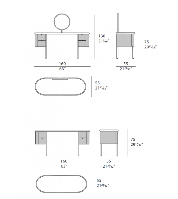 Roma Turri Coiffeuse