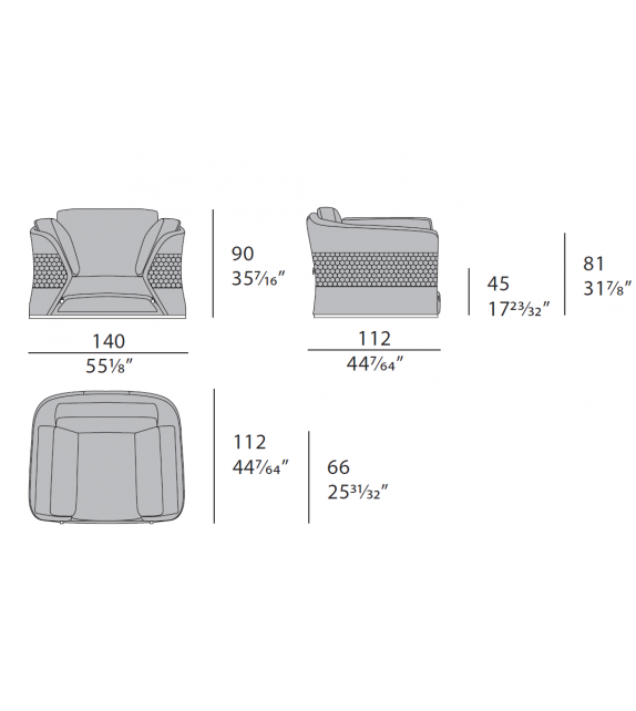 Vogue Turri Fauteuil