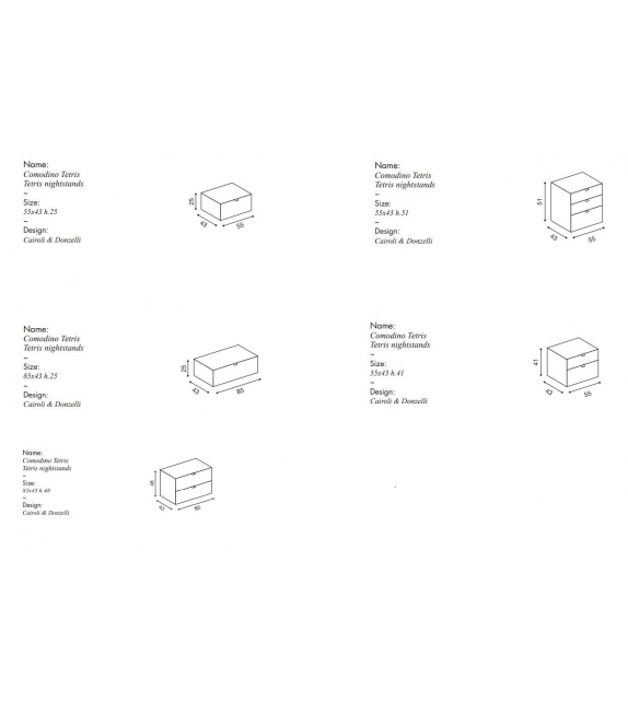 Tetris Twils Table De Chevet