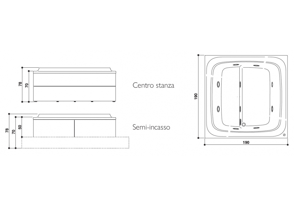 Jacuzzi Skyline Indoor Jacuzzi - Milia Shop