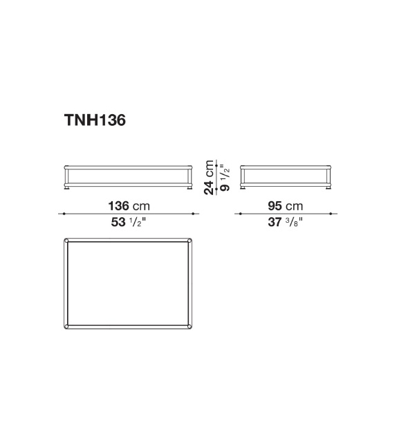Versandfertig - Nooch B&B Italia Outdoor Couchtisch