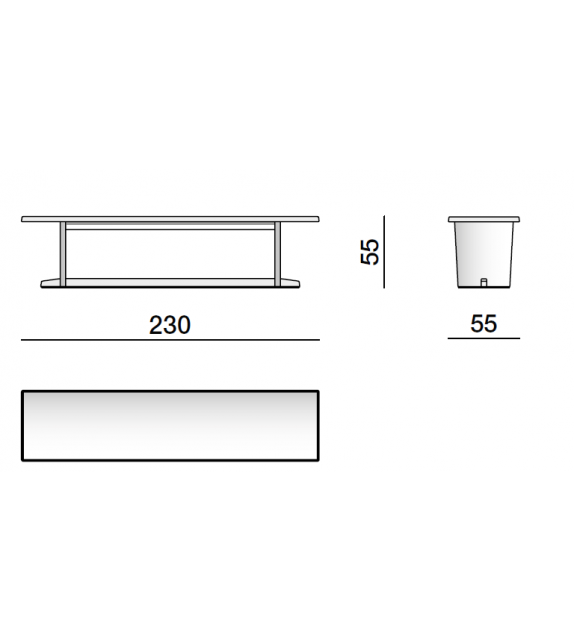 Remi Molteni&C Konsole