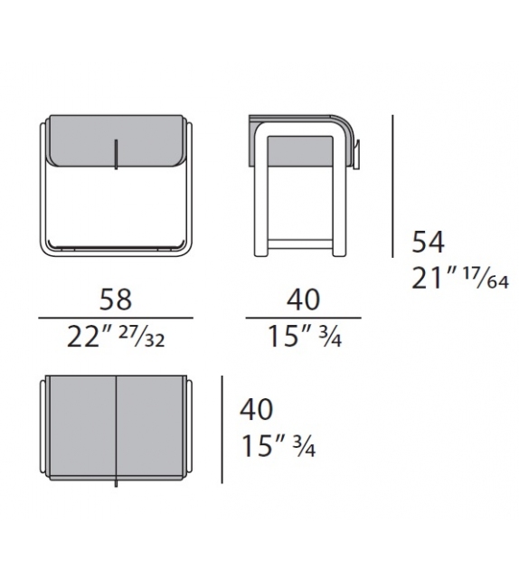 Eclipse Turri Table De Chevet